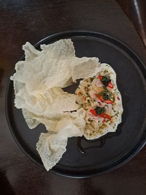 Mushroom ceviche at Hail Lilith  in Footscray