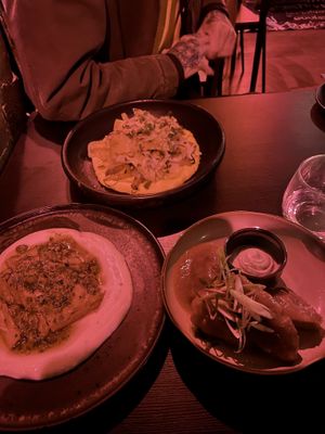 Spicy wings, carrot dish and the new chicken dish  at Hail Lilith  in Footscray