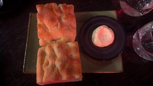 Focaccia w/bourbon buttr $8.00 at Hail Lilith  in Footscray