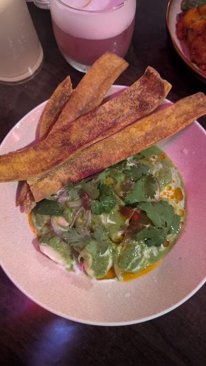 Peruvian-style mushroom crudo $17.00: delicious, fresh tasting at Hail Lilith  in Footscray