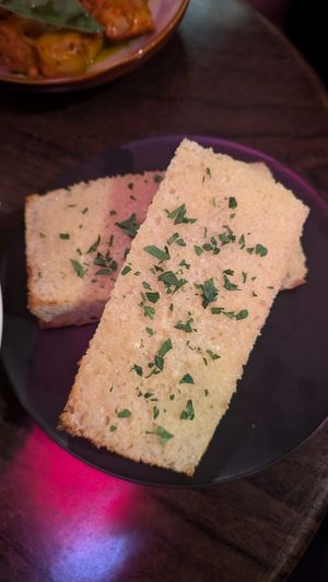 Garlic and herb focaccia $9.00 - tasty at Hail Lilith  in Footscray