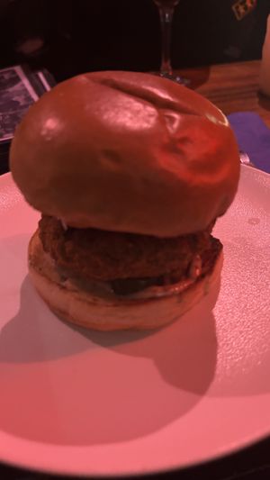 Hellfire burger delicious. Get This  at Hail Lilith  in Footscray