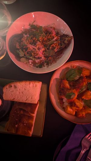 Eggplant curry $14.00: very tasty, could have been served hotter at Hail Lilith  in Footscray