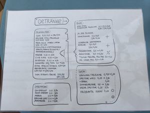 Menu at Eh Wurst Vegane Würstelbar in Vienna