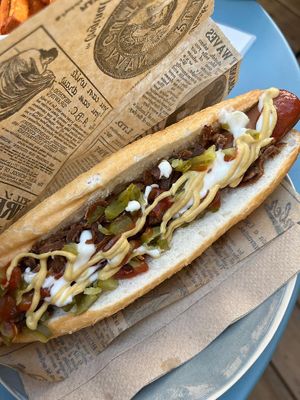   at Eh Wurst Vegane Würstelbar in Vienna