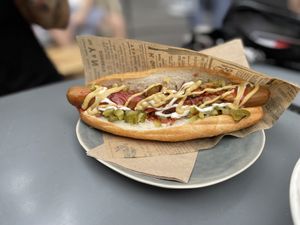   at Eh Wurst Vegane Würstelbar in Vienna