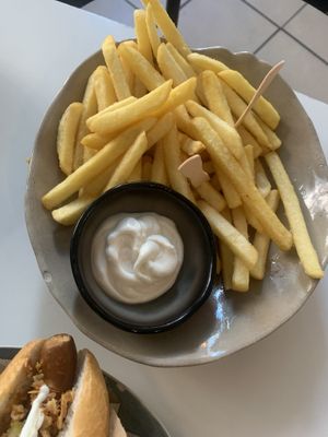 Fries  at Eh Wurst Vegane Würstelbar in Vienna