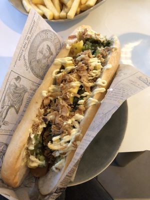 Bombay Hot Dog  at Eh Wurst Vegane Würstelbar in Vienna