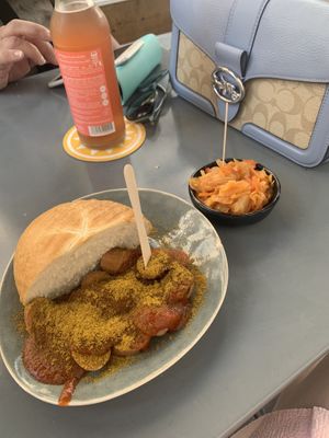 Currywurst  at Eh Wurst Vegane Würstelbar in Vienna
