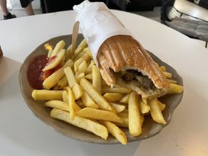   at Eh Wurst Vegane Würstelbar in Vienna