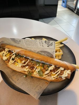   at Eh Wurst Vegane Würstelbar in Vienna