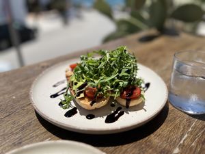  at goat in a boat in Naxos