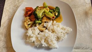 Tofu nach Gong Bao Art at Ni Hao in Ladenburg