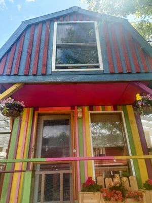 Bunny house at Red Robin Song Guest House in West Lebanon