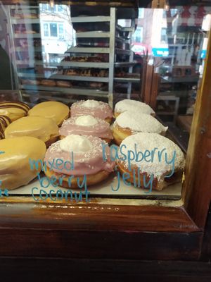 Vegan donuts at Dun-Well Doughnuts in Brooklyn