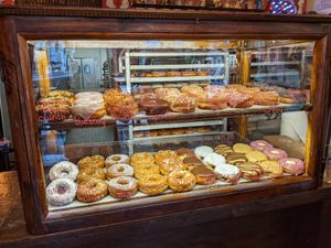 selection at Dun-Well Doughnuts in Brooklyn