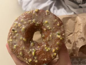 pistachio  at Dun-Well Doughnuts in Brooklyn