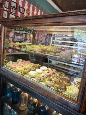 all vegan   at Dun-Well Doughnuts in Brooklyn