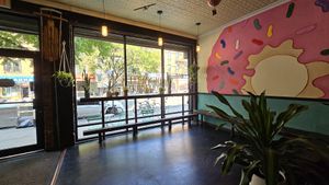 Inside at Dun-Well Doughnuts in Brooklyn