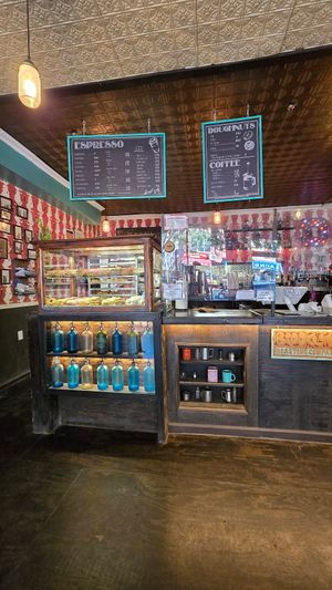 Inside at Dun-Well Doughnuts in Brooklyn