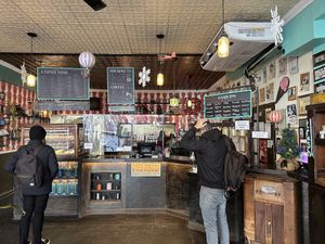 Cute shop!   at Dun-Well Doughnuts in Brooklyn