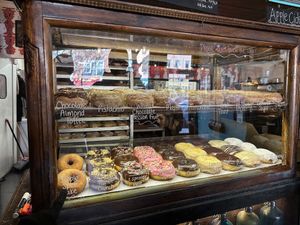 So many options!   at Dun-Well Doughnuts in Brooklyn