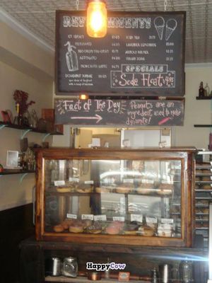 interior at Dun-Well Doughnuts in Brooklyn