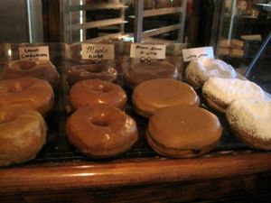 Doughnuts at Dun-Well Doughnuts in Brooklyn