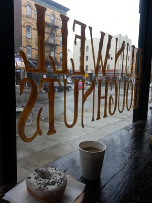 dun-well! at Dun-Well Doughnuts in Brooklyn