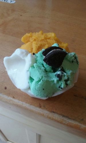 vegan gelato at Holy Gelato in San Francisco