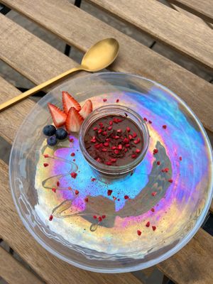 Salted Caramel and Chocolate Cheesecake. Vegan - Gluten Free - Refined Sugar Free  at Love Live Light Healing Hub in Cardiff