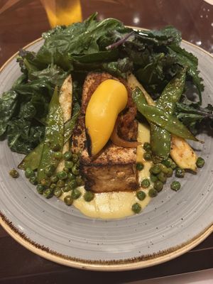 North-African spiced tofu   at Walt Disney World - Tiffins in Lake Buena Vista