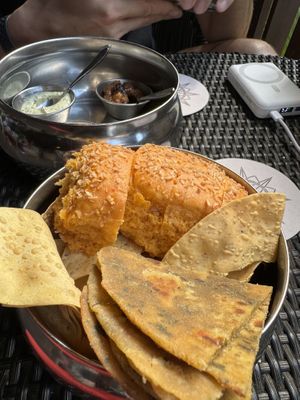 Modified bread service   at Walt Disney World - Tiffins in Lake Buena Vista