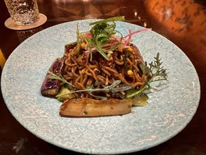 Szechuan noodles  at Walt Disney World - Tiffins in Lake Buena Vista