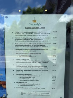   at Conneely's Cafe in Oughterard