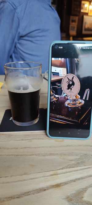 Great beer at The Creek Inn in Peel