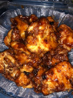 BBQ cauliflower  at Majani in Chicago