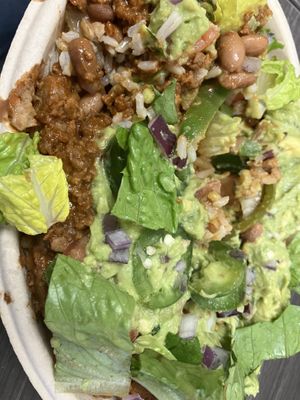 Burrito Bowl   at Java Burrito in Savannah