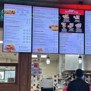   at Portillo's in Chicago