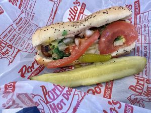   at Portillo's in Chicago