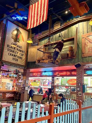 Inside   at Portillo's in Chicago