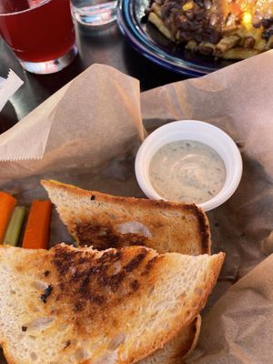 Grilled cheese at Rosetta's Kitchen in Asheville