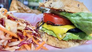   at Rosetta's Kitchen in Asheville