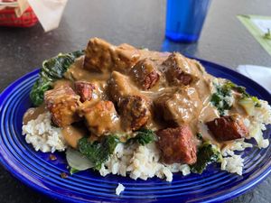 The Mountain, per my review look at the rice😒 at Rosetta's Kitchen in Asheville