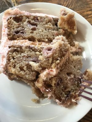 Strawberry cake  at Rosetta's Kitchen in Asheville