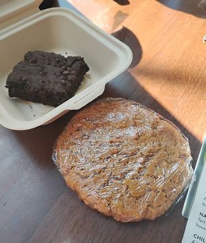 Brownies and peanut butter cookie  at Rosetta's Kitchen in Asheville