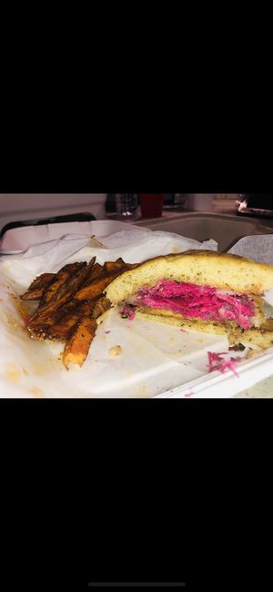 Reuben Sandwich  at Rosetta's Kitchen in Asheville