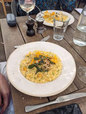 Risotto at The Wheatsheaf Inn in Cheltenham