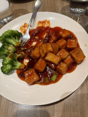 General Tso’s tofu!   at Szechuan in Roseville
