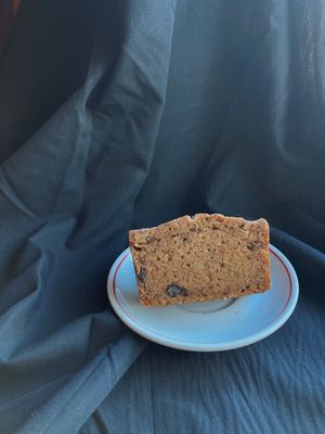 Vegan Zucchini Walnut Bread at Subculture Coffee Roasters in West Palm Beach